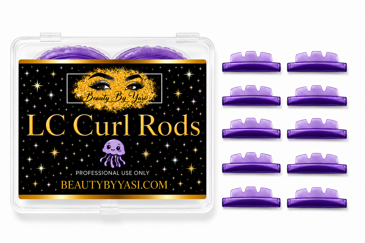 C curl Rods: jelly fish purple 👾