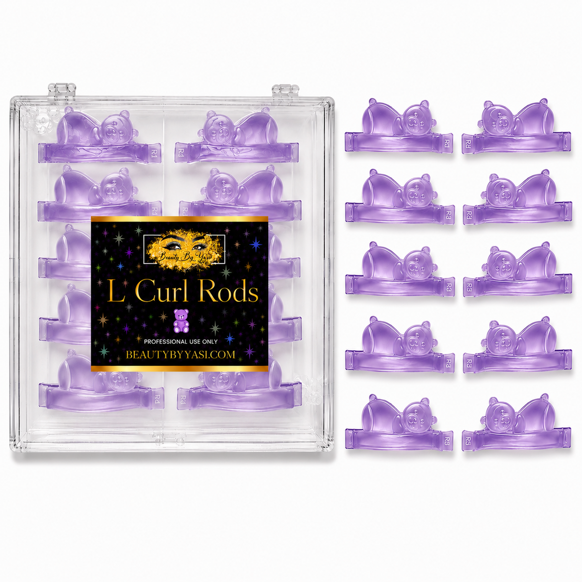 L curl rods: Teddy Bear 🧸